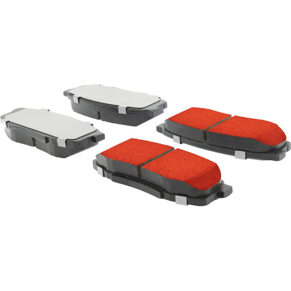 Centric Parts Disc Brake Pad Set with Low-Dust Formula for 2008-2022 Lexus LX570 Toyota Land Cruiser Sequoia Tundra 500.13040