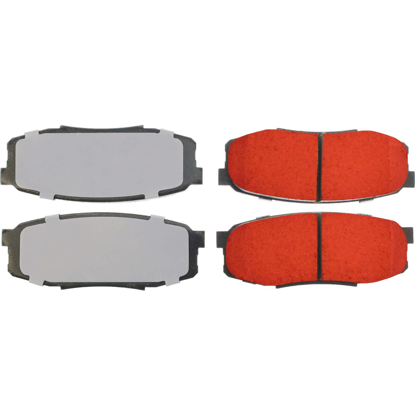 Centric Parts Disc Brake Pad Set with Low-Dust Formula for 2008-2022 Lexus LX570 Toyota Land Cruiser Sequoia Tundra 500.13040