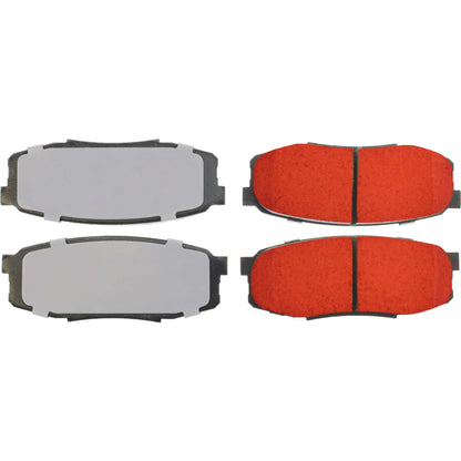 Centric Parts Disc Brake Pad Set with Low-Dust Formula for 2008-2022 Lexus LX570 Toyota Land Cruiser Sequoia Tundra 500.13040