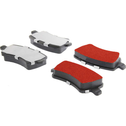 Centric Parts Disc Brake Pad Set PQ PRO with Hardware for 2018-2011 Volvo S60, 2018-2016 S60 Cross Country, 2007-2014-2009 S80, 2018-2015 V60, 2010-2008 V70, 2017-2010 XC60, 2016-2008 XC70