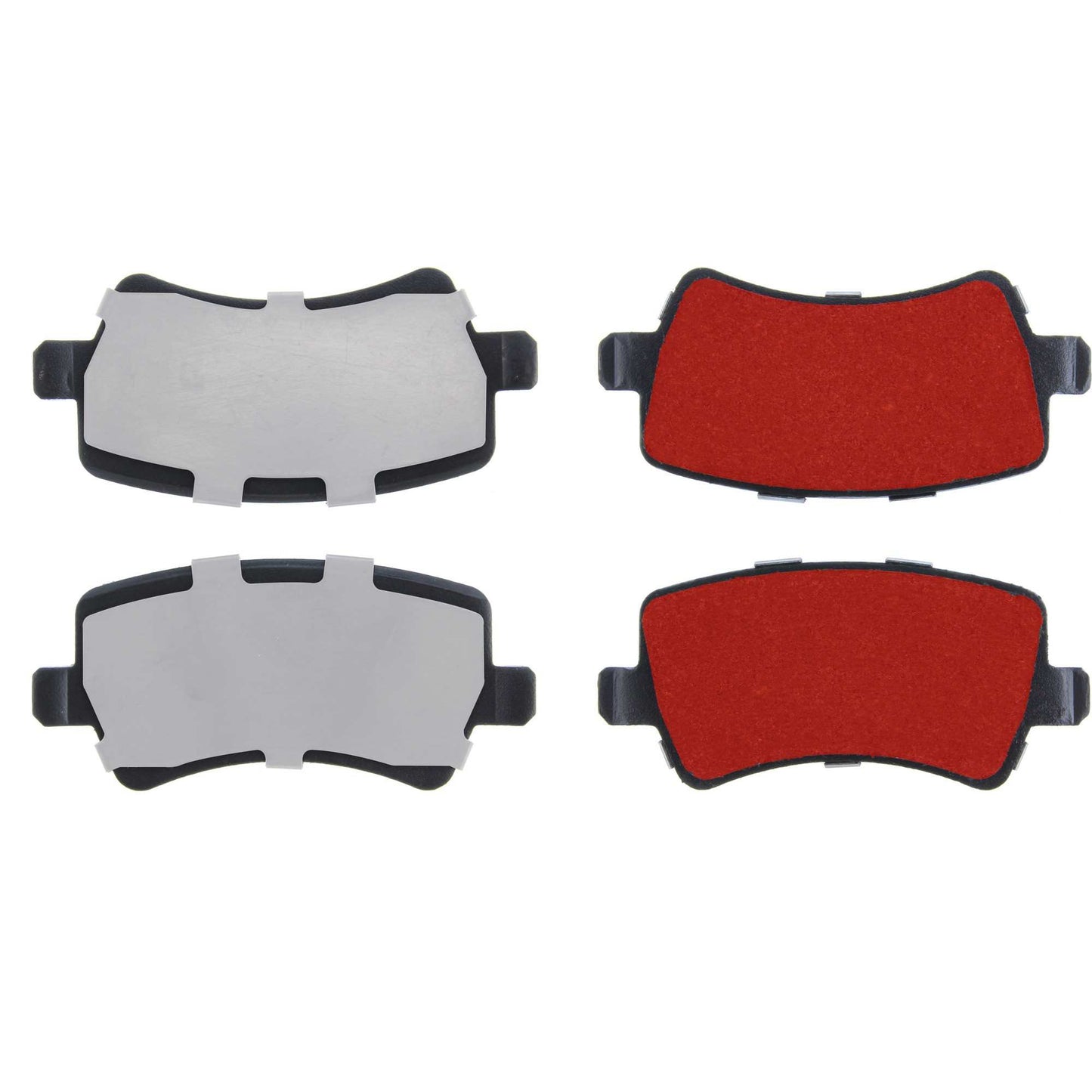 Centric Parts Disc Brake Pad Set PQ PRO with Hardware for 2018-2011 Volvo S60, 2018-2016 S60 Cross Country, 2007-2014-2009 S80, 2018-2015 V60, 2010-2008 V70, 2017-2010 XC60, 2016-2008 XC70