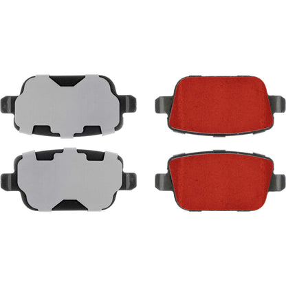 Centric Parts Disc Brake Pad Set with Low-Dust Formula for 2007-2011 Volvo S80 500.13140