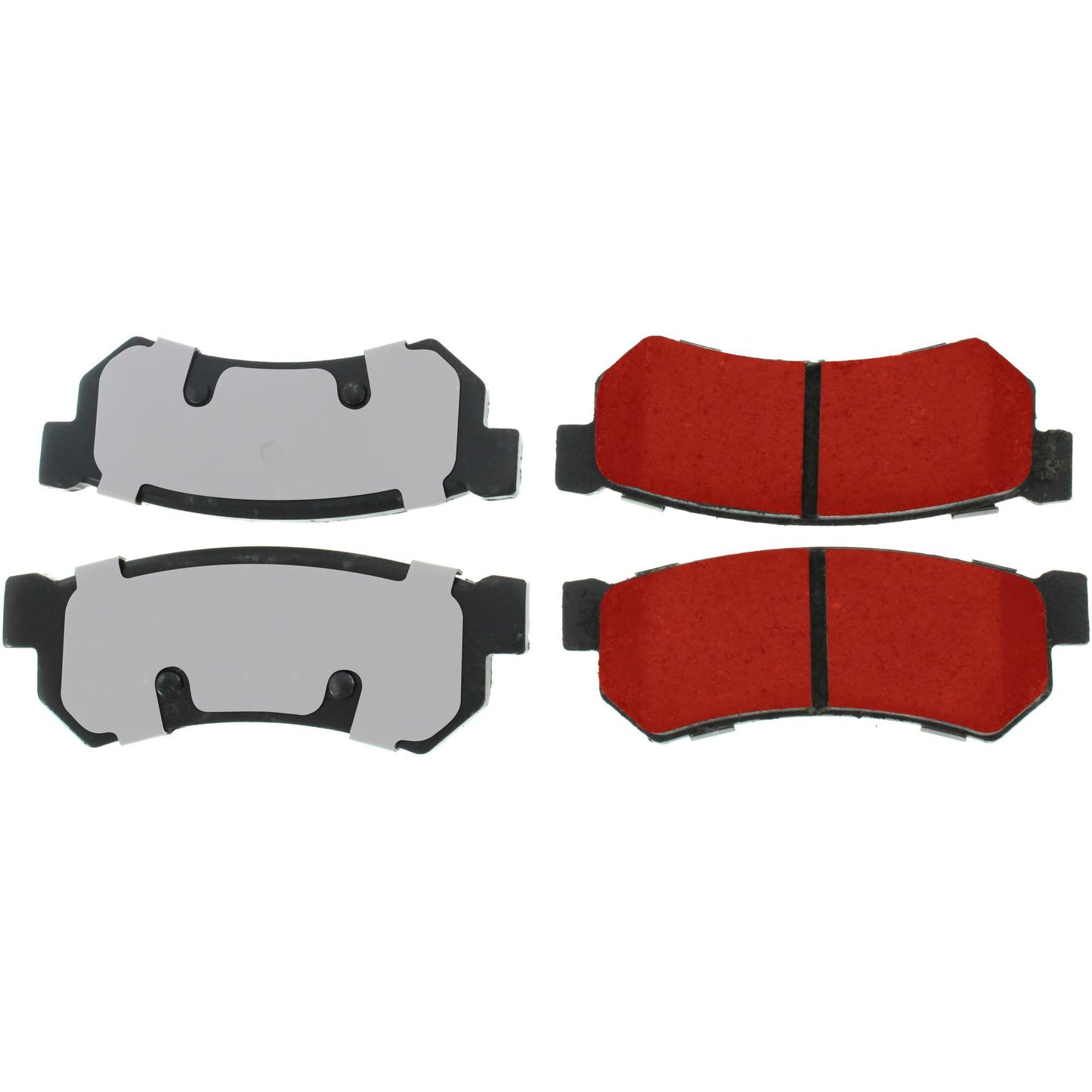 Centric Parts Disc Brake Pad Set PQ PRO with Low-Dust Formula for 2007-2010 Chevrolet Optra, Suzuki Forenza, Reno 500.13150