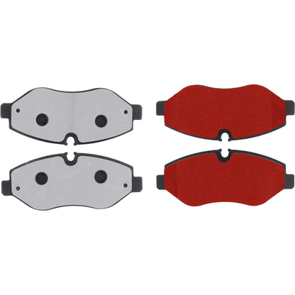 Centric Parts Disc Brake Pad Set with Low-Dust Formula for 2007-2018 Dodge Sprinter 2500 Freightliner Sprinter 2500 Mercedes-Benz Metris Viano Vito Volkswagen Crafter Van 500.13160