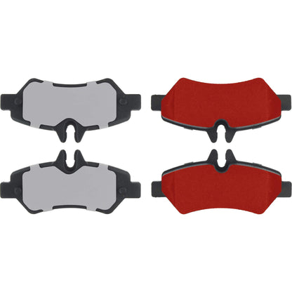Centric Parts Disc Brake Pad Set with Low-Dust Formula for 2007-2018 Dodge Sprinter 2500/3500 Freightliner Sprinter 2500/3500 Mercedes-Benz Sprinter 500.13170