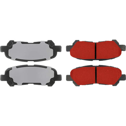 Centric Parts Disc Brake Pad Set PQ PRO with Low-Dust Formula for 2008-2013 Toyota Highlander 500.13250
