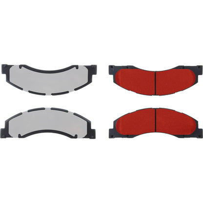 Centric Parts Disc Brake Pad Set with Low-Dust Formula for 2008-2019 Ford E-150 Econoline 500.13280