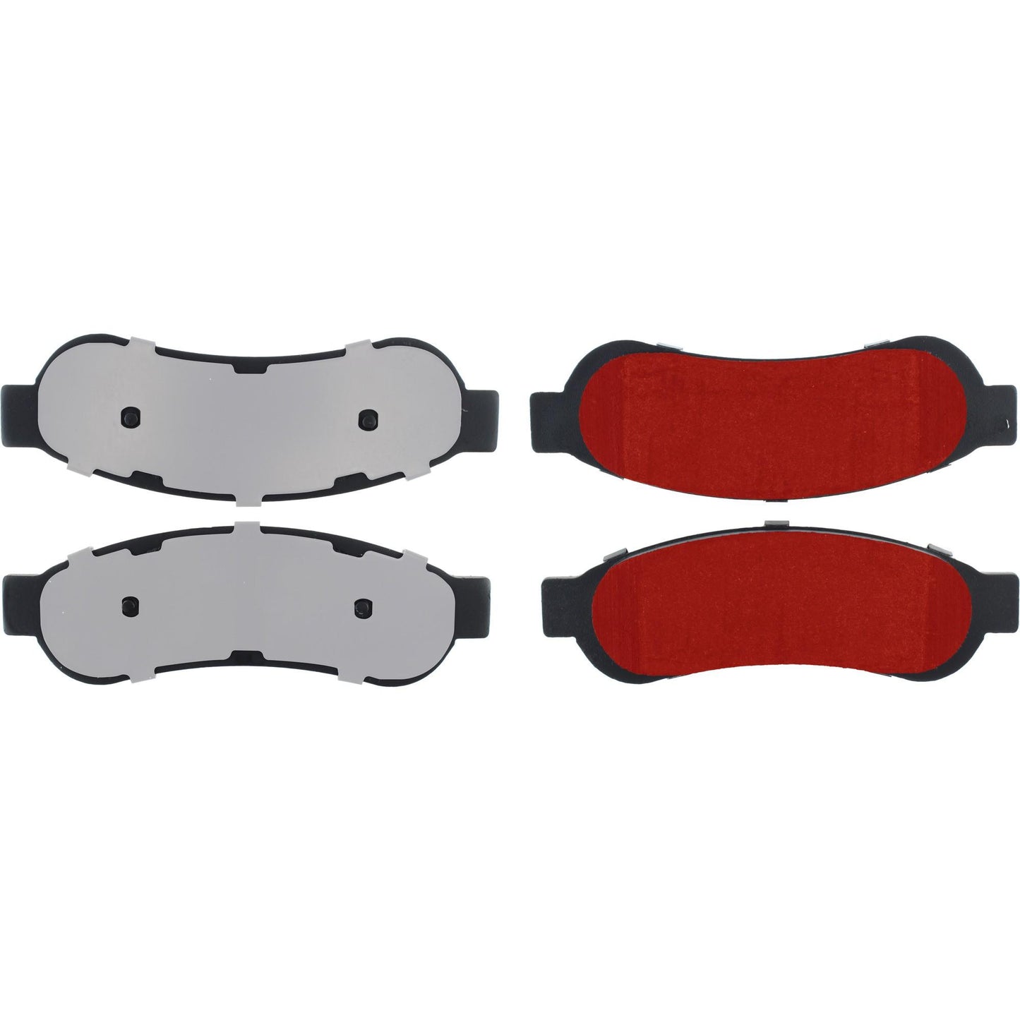 Centric Parts Disc Brake Pad Set with Low-Dust Formula for 2011-2013 Ford F-250 Super Duty, 2011-2012 Ford F-350 Super Duty 500.13340