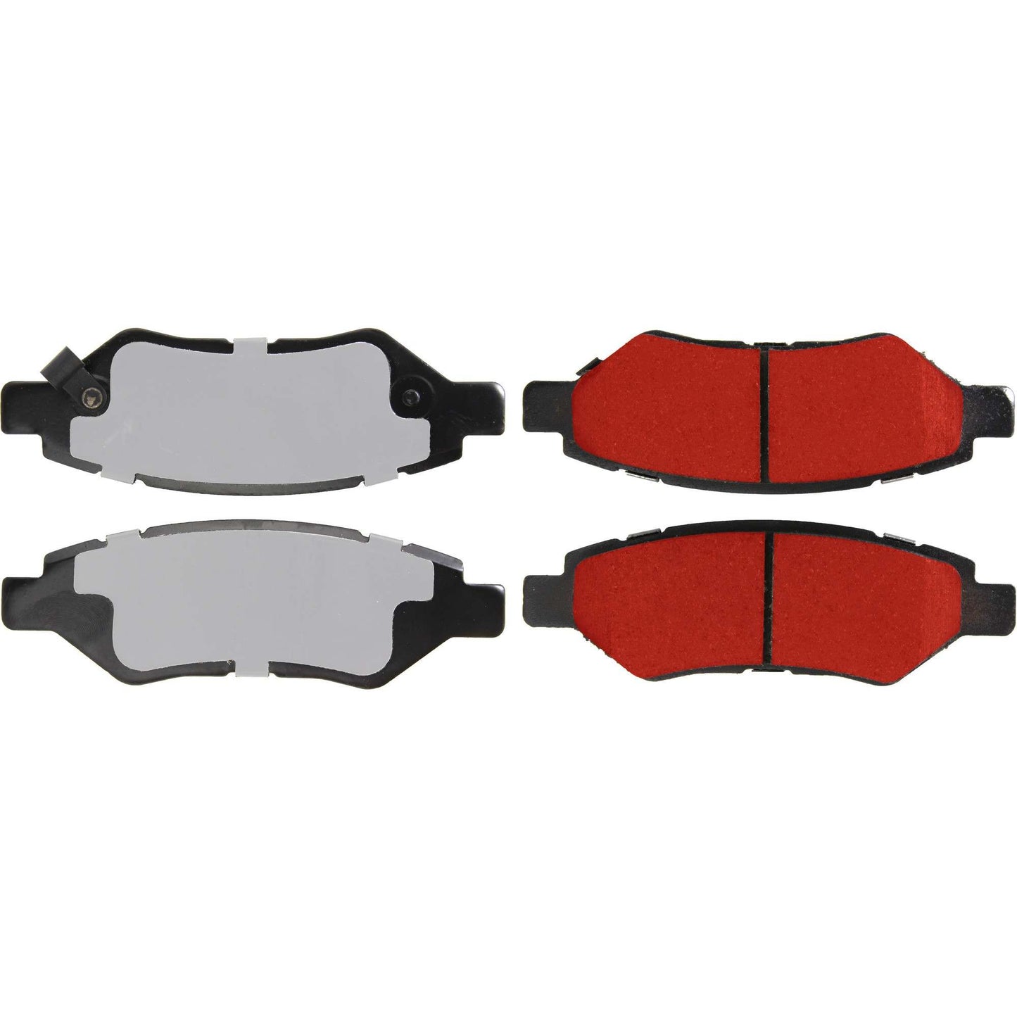 Centric Parts Disc Brake Pad Set PQ PRO with Hardware for Cadillac CTS 2014-2008, SRX 2016-2010, Chevrolet Camaro 2015-2010, Saab 9-4X 2011 500.13370