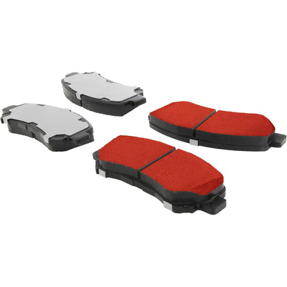 Centric Parts Disc Brake Pad Set with Low-Dust Formula for Nissan Rogue 2008-2013 Sentra 2007-2008 X-Trail 2008-2016 Suzuki Kizashi 2010-2016 500.13380