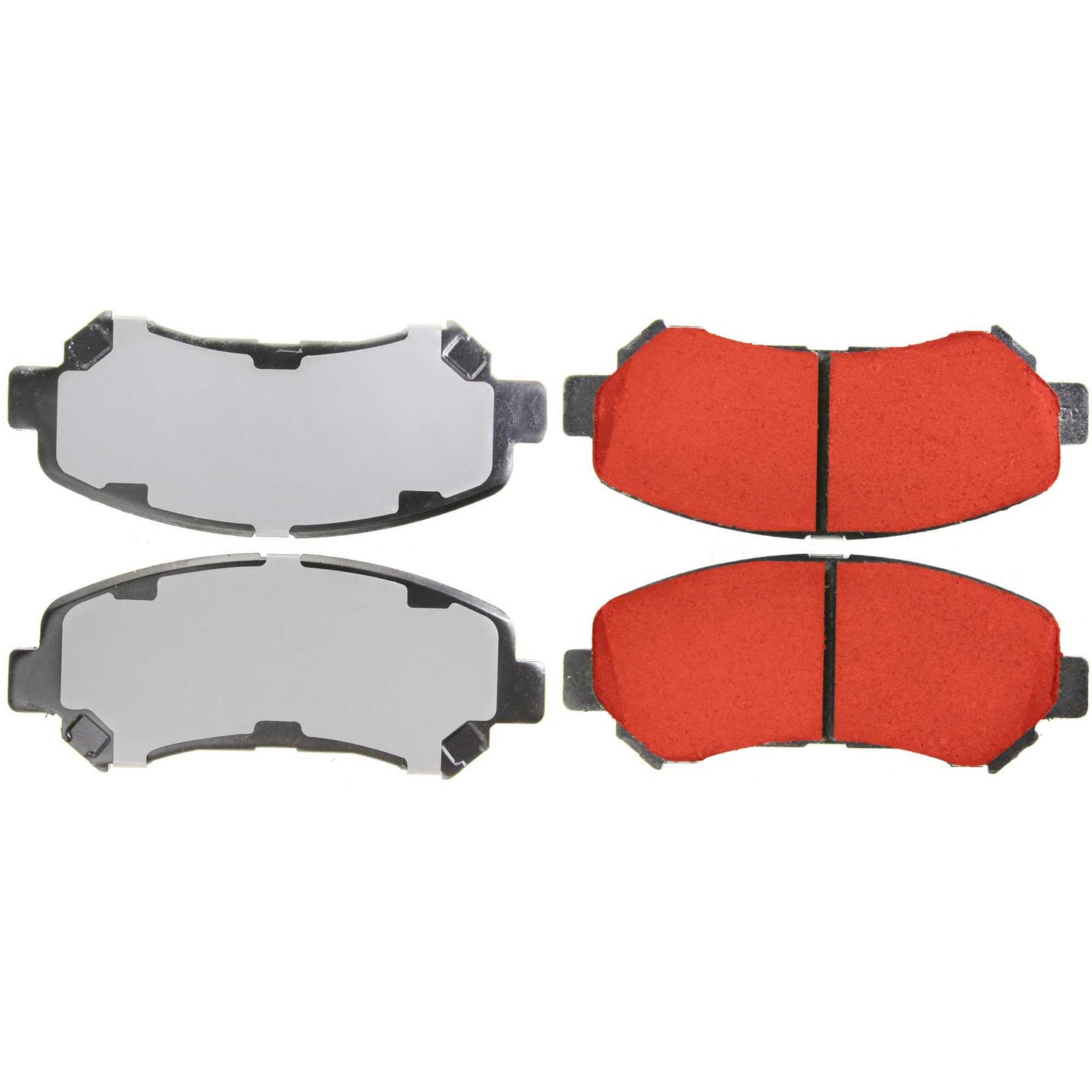 Centric Parts Disc Brake Pad Set with Low-Dust Formula for Nissan Rogue 2008-2013 Sentra 2007-2008 X-Trail 2008-2016 Suzuki Kizashi 2010-2016 500.13380