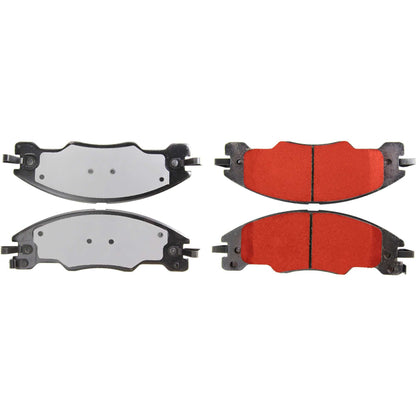 Centric Parts Disc Brake Pad Set PQ PRO Low-Dust Formula for 2008-2011 Ford Focus 500.13390