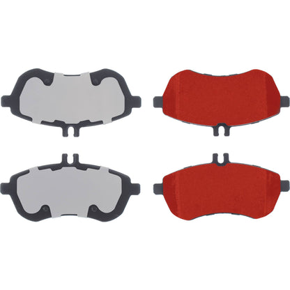 Centric Parts Disc Brake Pad Set with Low-Dust Formula for 2012 Mercedes-Benz C180, C200, C250, C280, C300, CLA250, E200, SLK250 500.13400