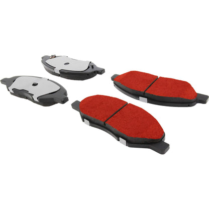 Centric Parts Disc Brake Pad Set PQ PRO with Low-Dust Formula for 2007-2017 Nissan Tiida, 2009-2011 Nissan Versa 500.13450