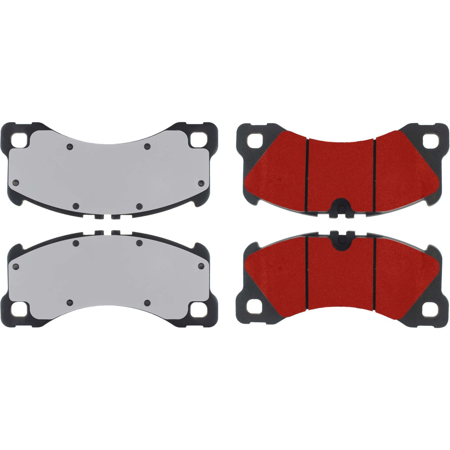 Centric Parts Disc Brake Pad Set with Low-Dust Formula for 2008-2020 Porsche Cayenne, 2015-2020 Macan, 2010-2020 Panamera, 2021 Taycan, 2008-2009 Volkswagen Touareg, 2011-2018 Touareg 500.13490