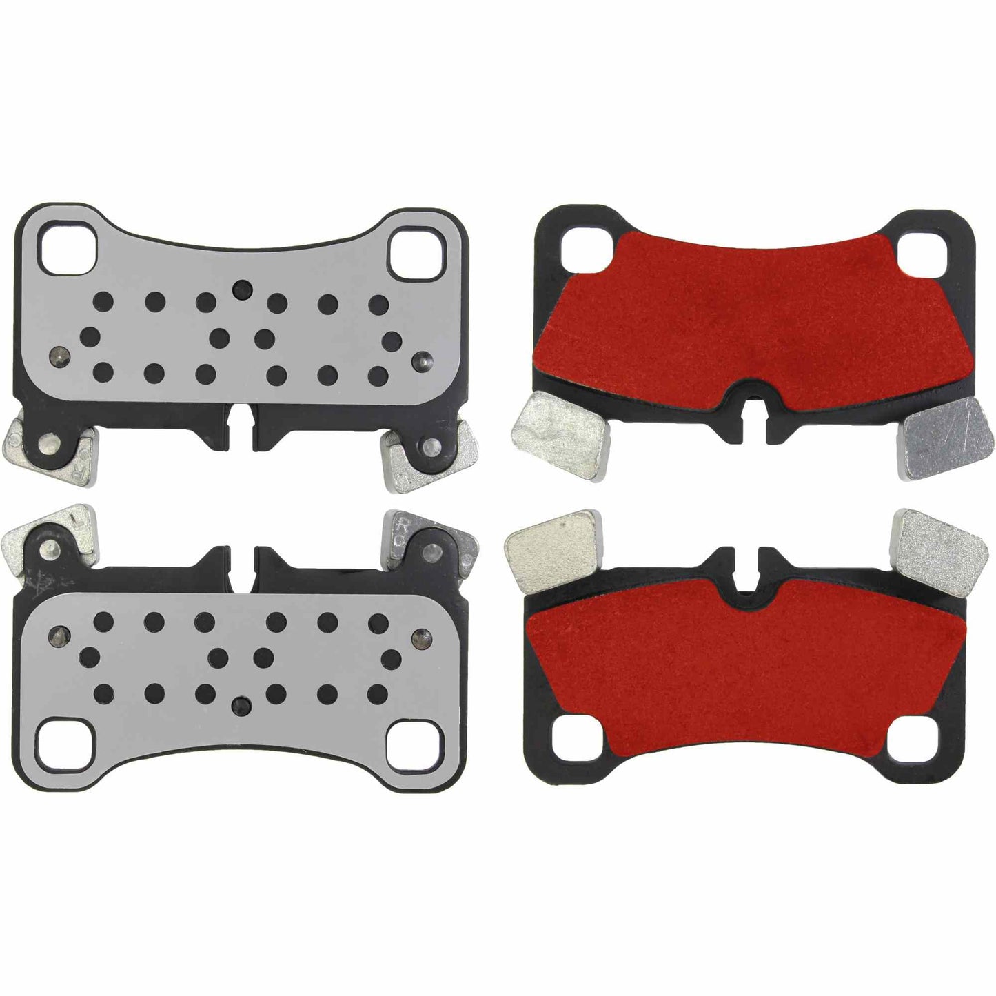 Centric Parts Disc Brake Pad Set with Low-Dust Formula for 2007-2015 Audi Q7 Porsche Cayenne Volkswagen Touareg 500.13500