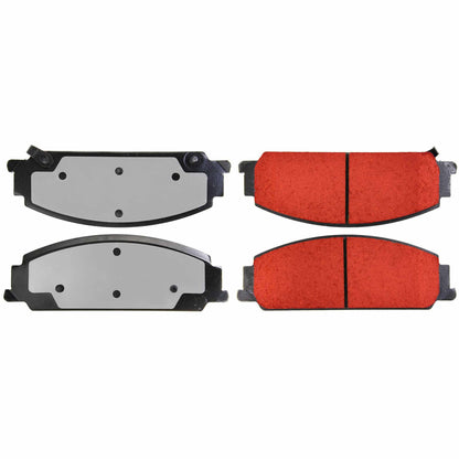 Centric Parts Disc Brake Pad Set with Low-Dust Formula for 2008-2009 Pontiac G8 500.13510