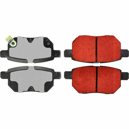 Centric Parts Disc Brake Pad Set Low-Dust Formula for 2009-2010 Pontiac Vibe, 2011-2016 Scion tC 500.13540