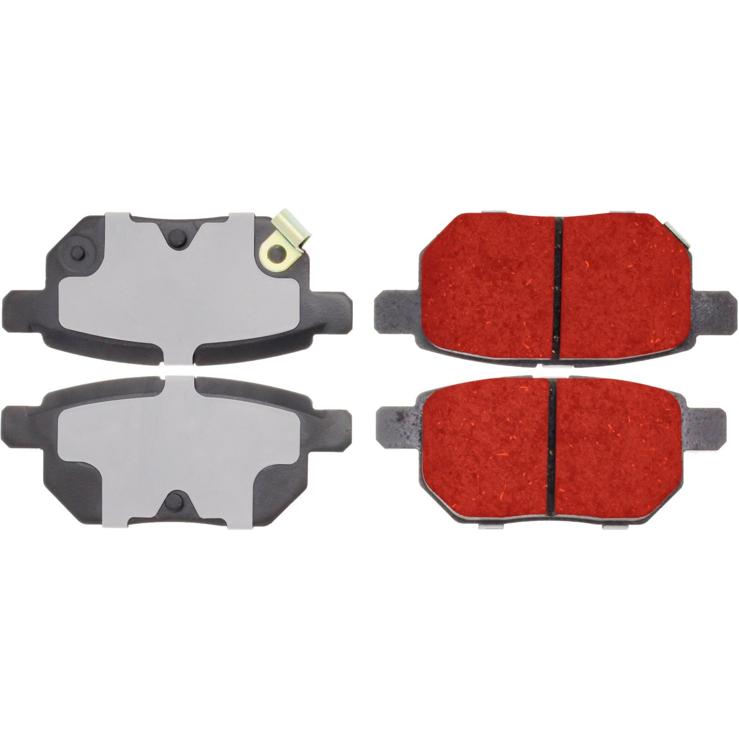 Centric Parts Disc Brake Pad Set PQ PRO with Low-Dust for 2009-2010 Pontiac Vibe, 2009-2011 Toyota Corolla 500.13541