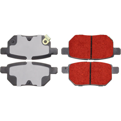 Centric Parts Disc Brake Pad Set PQ PRO with Low-Dust for 2009-2010 Pontiac Vibe, 2009-2011 Toyota Corolla 500.13541