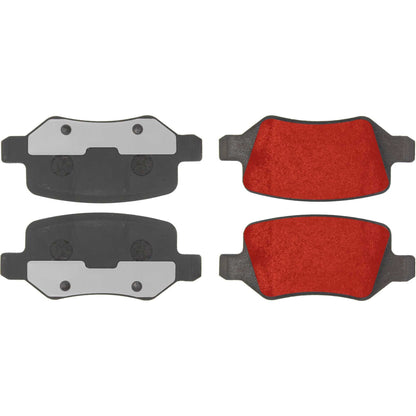 Centric Parts Disc Brake Pad Set with Low-Dust Formula for 2001-2005 Mercedes-Benz A190, 2006-2011 B200 500.13580