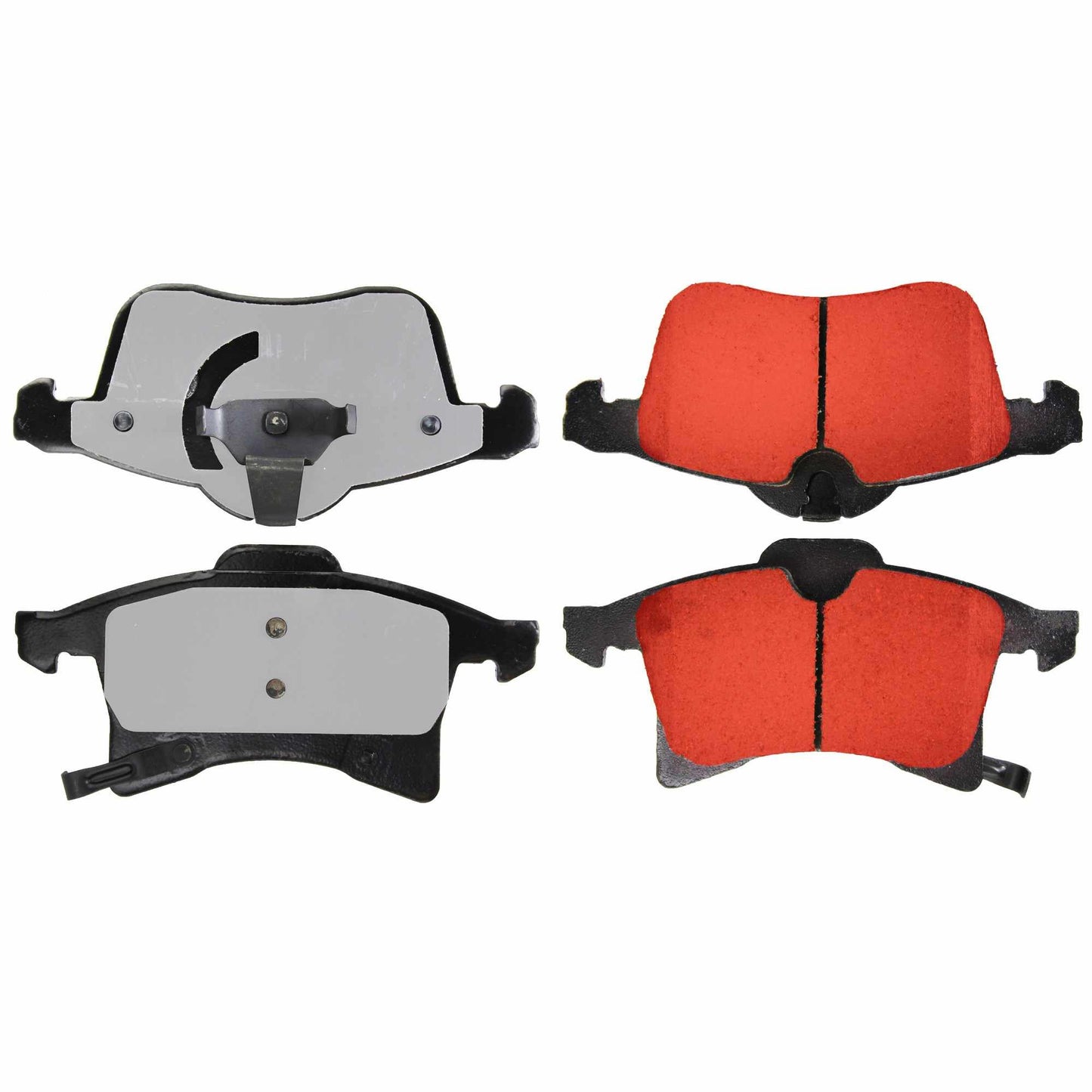Centric Parts Disc Brake Pad Set PQ PRO with low-dust formula for 2000-2008 Chevrolet Astra, 2007-2008 Meriva, 2006 Zafira, 2020-2022 Mercedes-Benz Metris, 2008-2009 Saturn Astra 500.13610