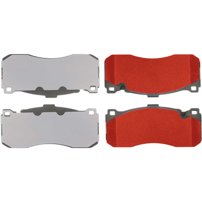Centric Parts Disc Brake Pad Set with Low-Dust Formula 500.13710