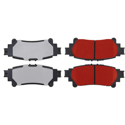 Centric Parts Disc Brake Pad Set with Low-Dust Formula for Daily Driving 500.13911