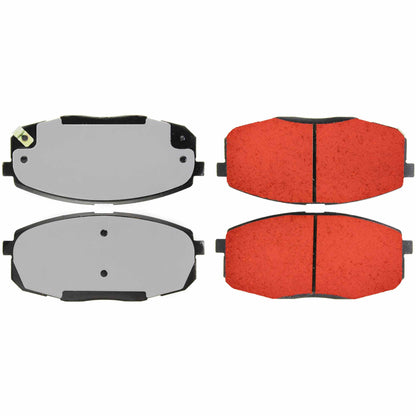 Centric Parts Disc Brake Pad Set with Low-Dust Formula 500.13970