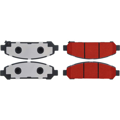 Centric Parts Disc Brake Pad Set with Low-Dust Formula 500.14010