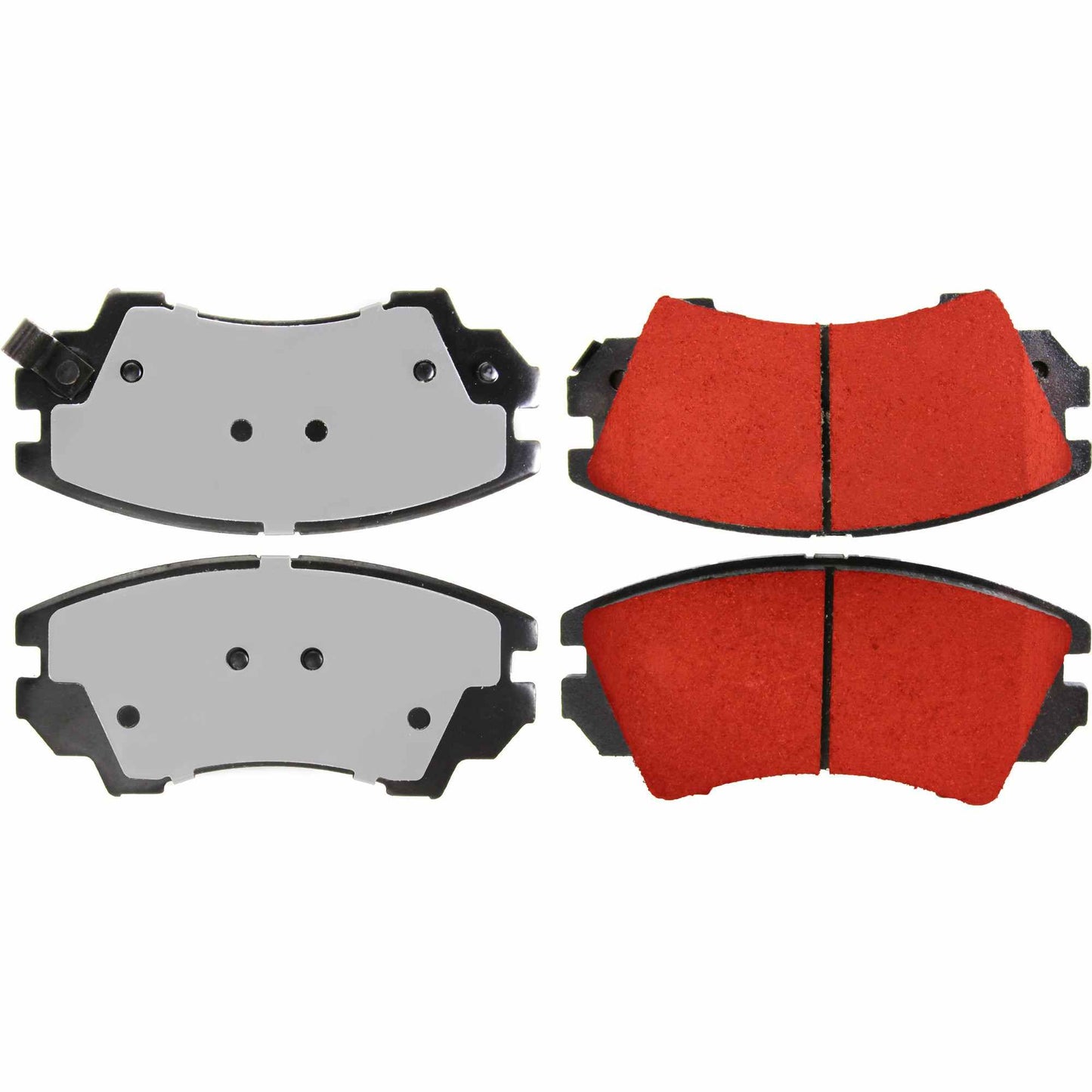 Centric Parts Disc Brake Pad Set with Low-Dust Formula for Daily Driving 500.14040