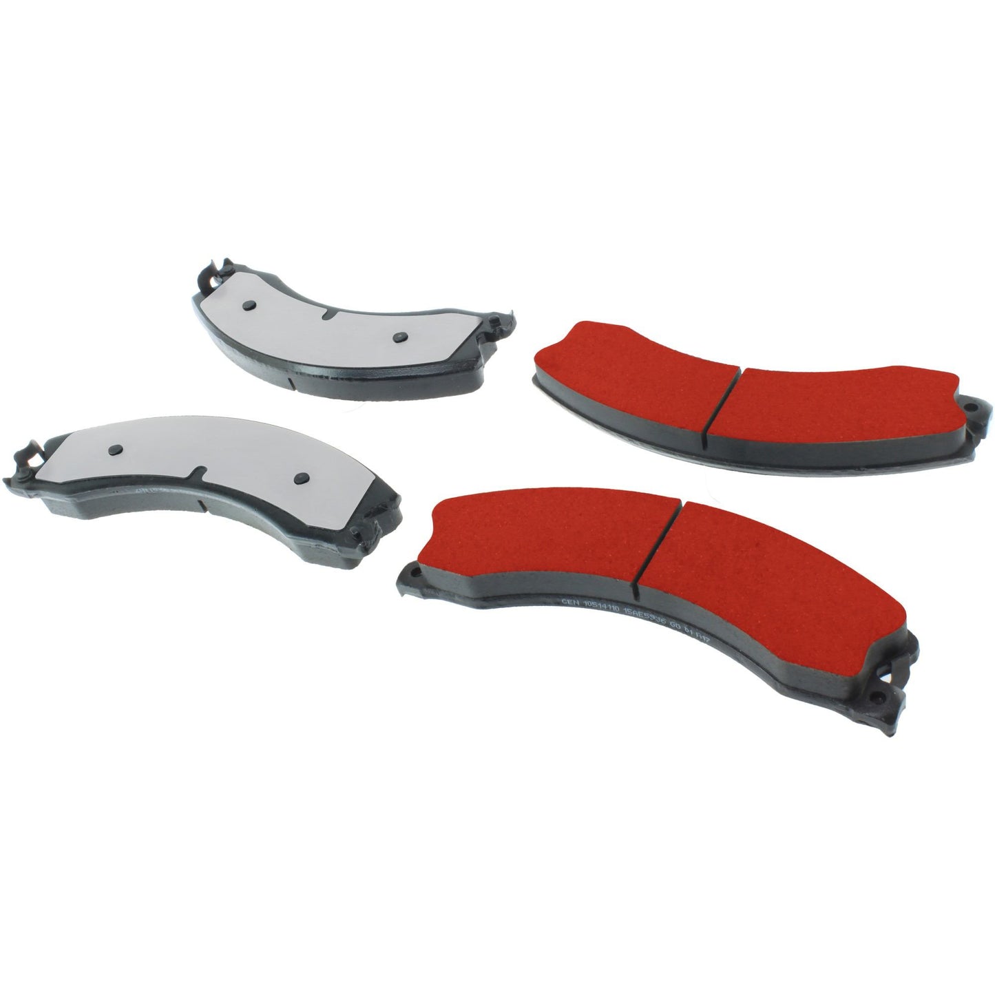 Centric Parts Disc Brake Pad Set with Low-Dust Formula for Professional Use 500.14110