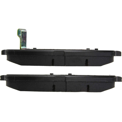 Centric Parts Disc Brake Pad Set PQ PRO low-dust with multi-layer shims