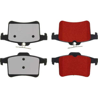 Centric Parts Disc Brake Pad Set with Low-Dust Formula 500.14490