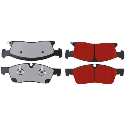 Centric Parts Disc Brake Pad Set with Low-Dust Formula for Daily Driving 500.14550
