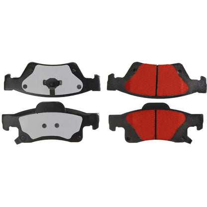 Centric Parts Disc Brake Pad Set with Low-Dust Formula 500.14980