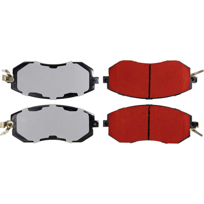 Centric Parts Disc Brake Pad Set with Low-Dust Formula 500.15390