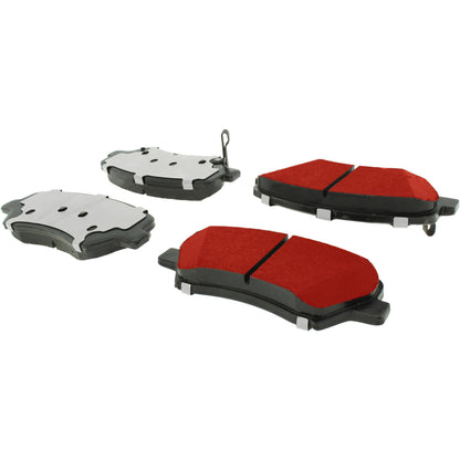 Centric Parts Disc Brake Pad Set PQ PRO with low-dust formula
