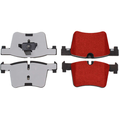Centric Parts Disc Brake Pad Set with Low-Dust Formula 500.15610