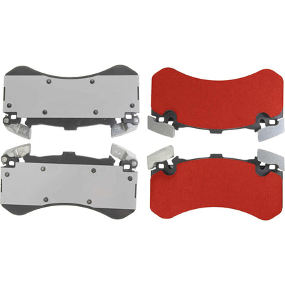 Centric Parts Disc Brake Pad Set with Low-Dust Formula 500.15750