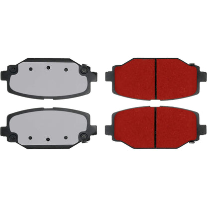Centric Parts Disc Brake Pad Set with Low-Dust Formula 500.15960