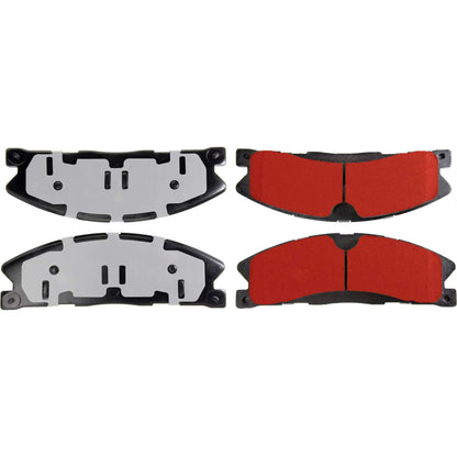 Centric Parts Disc Brake Pad Set with Low-Dust Formula 500.16110