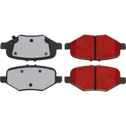 Centric Parts Disc Brake Pad Set with Low-Dust Formula 500.16120