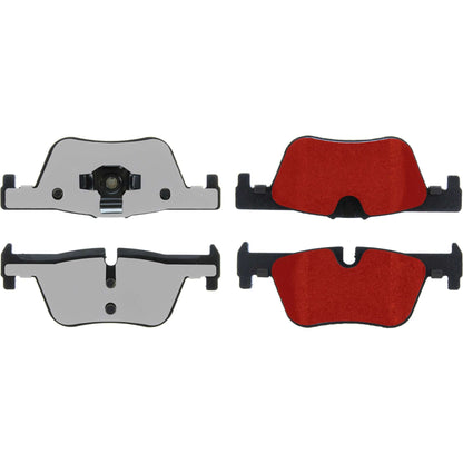 Centric Parts Disc Brake Pad Set with Low-Dust Formula 500.16130