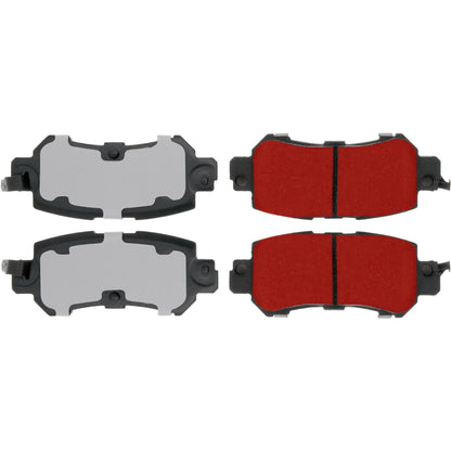 Centric Parts Disc Brake Pad Set with Low-Dust Formula 500.16240