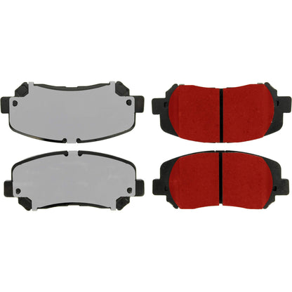 Centric Parts Disc Brake Pad Set with Low-Dust Formula for Daily Driving 500.16402
