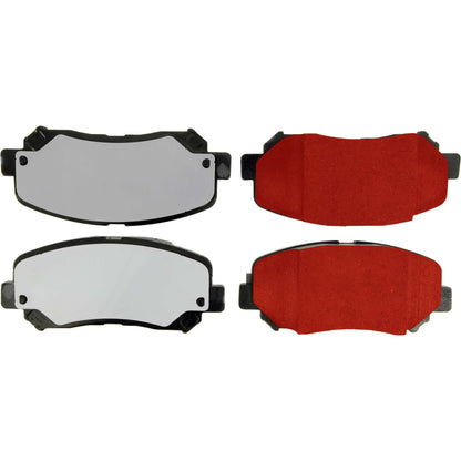 Centric Parts Disc Brake Pad Set with Low-Dust Formula for Daily Driving 500.16403