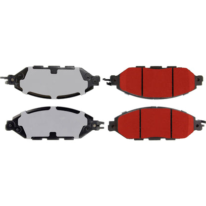 Centric Parts Disc Brake Pad Set with Low-Dust Formula for Daily Driving 500.16490