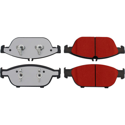 Centric Parts Disc Brake Pad Set with Low-Dust Formula for Daily Driving 500.16520