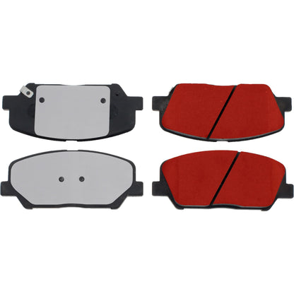Centric Parts Disc Brake Pad Set with Low-Dust Formula 500.16750